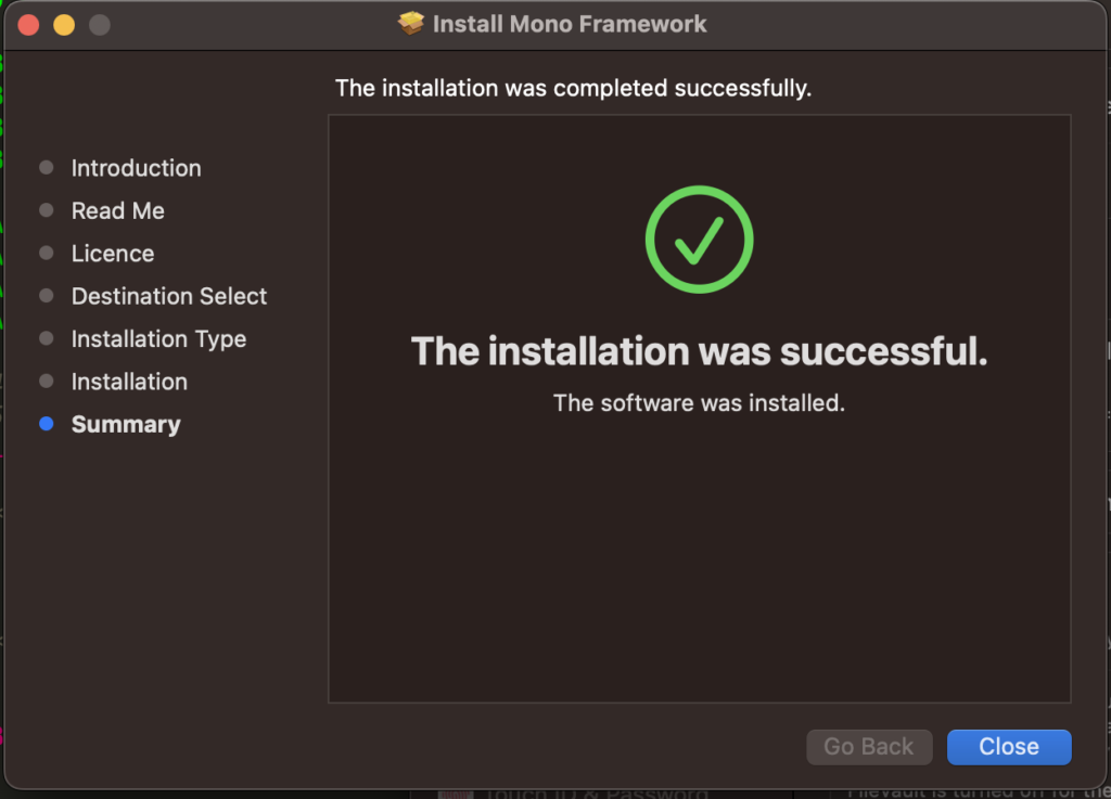 Install Mono on macOS